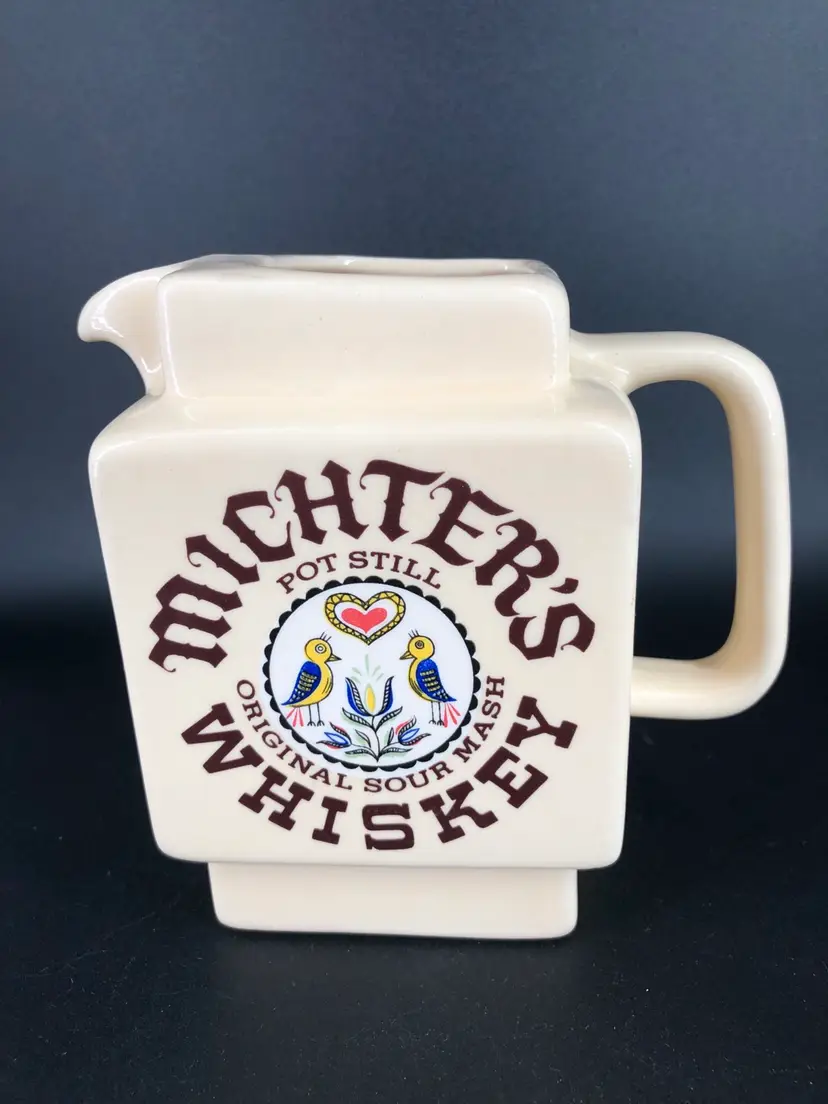 Vintage Michters Whiskey Original Sour Mash Pot Still Pitcher