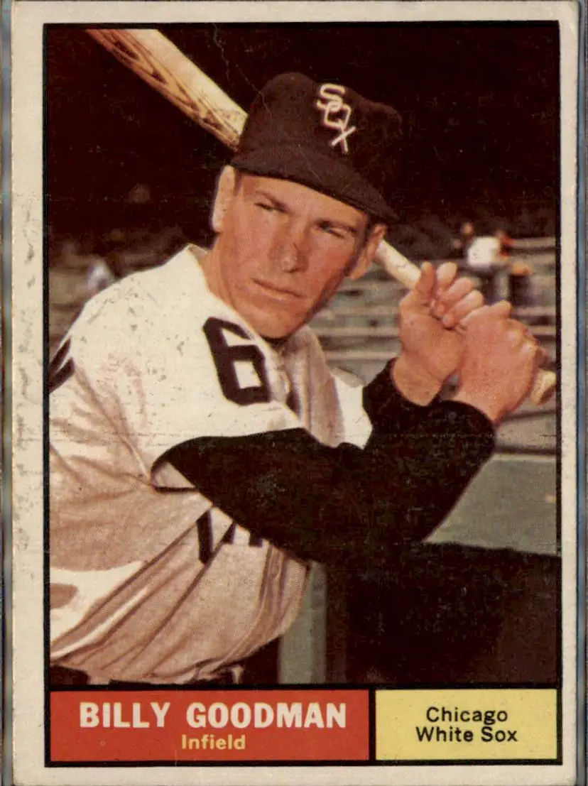 1961 Topps #247 Billy Goodman - ( ) - Chicago White Sox
