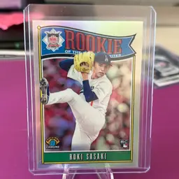 2025 Bowman Roki Sasaki ROY Favorites Uncut