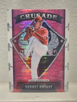 2022 Panini Chronicles Crusade Shohei Ohtani Pink Pulsar
