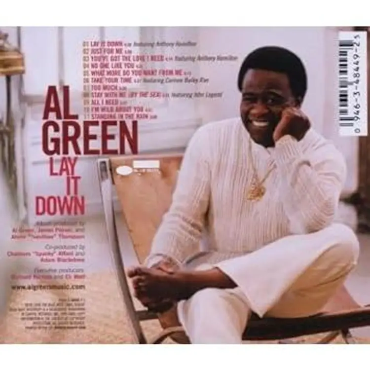 Lay It Down
Al Green  Format: Audio CD
LIKE NEW
