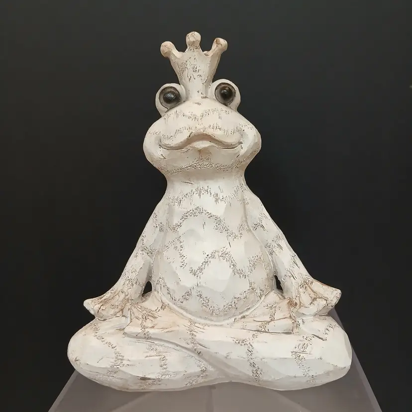Whimsical Frog Prince - Meditating