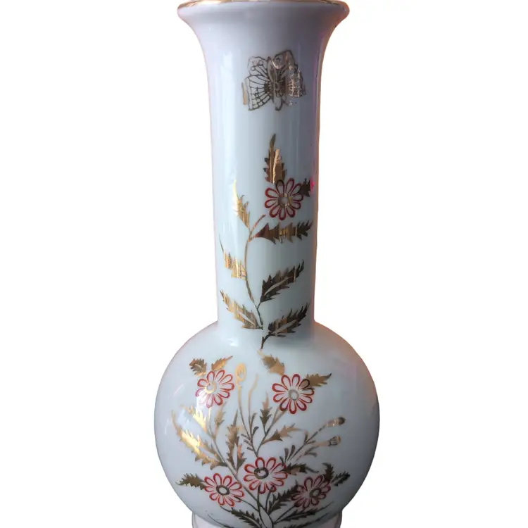 Vintage Floral Vase