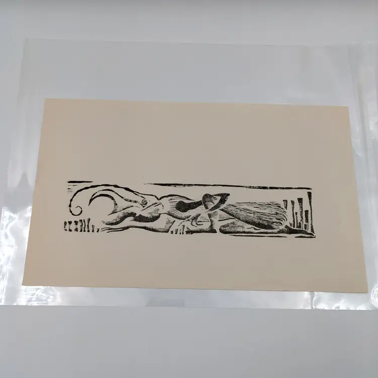 Beetle Block Print Artist Proof