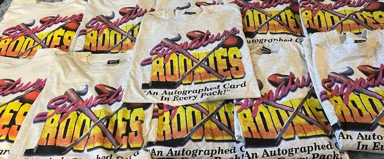 1994 Signatures Rookies Tees NWOT Single Stitch RARE Lot of 11 Hobby Dealer Exclusive
