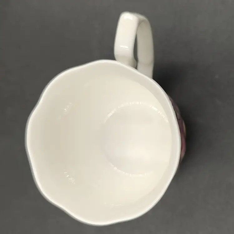 Vtg Guang Yang Fine Porcelain Demitasse Teacup and Saucer Set