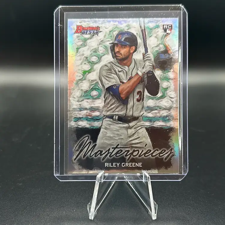 Riley Greene 2023 Bowman's Best  Detroit Tigers Masterpieces RC Baseball Card