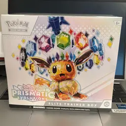 Scarlet & Violet Prismatic Evolutions Sealed Elite Trainer Box