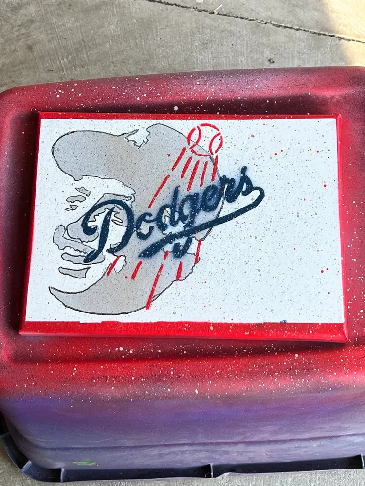 BASEBALL IMPRESSION PAINTINGS