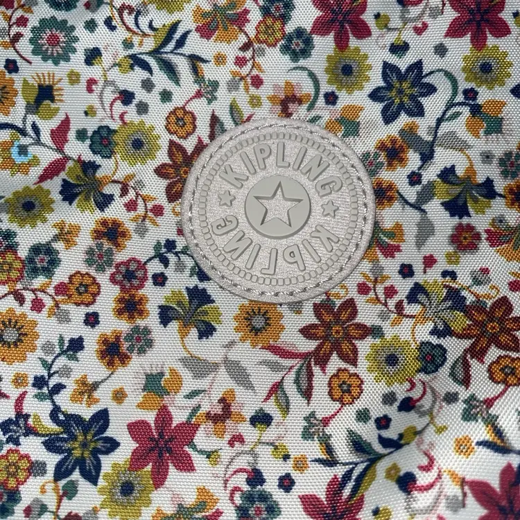 Kipling Women's Elysia Floral Printed Shoulder Bag with Adjustable Strap HB7313 17” Wide