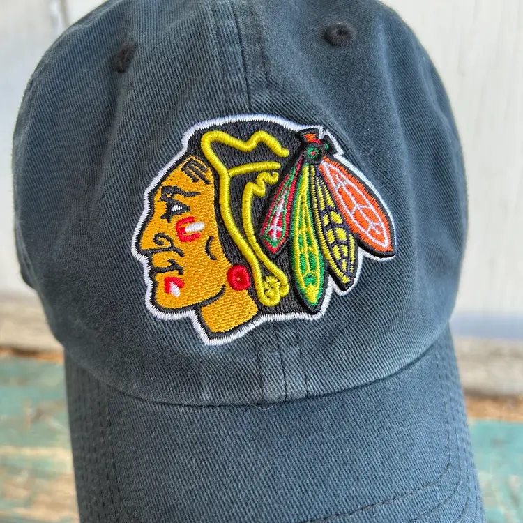 Chicago Blackhawks Hat Cap Size Large Twins Enterprise The Franchise Dad Hat