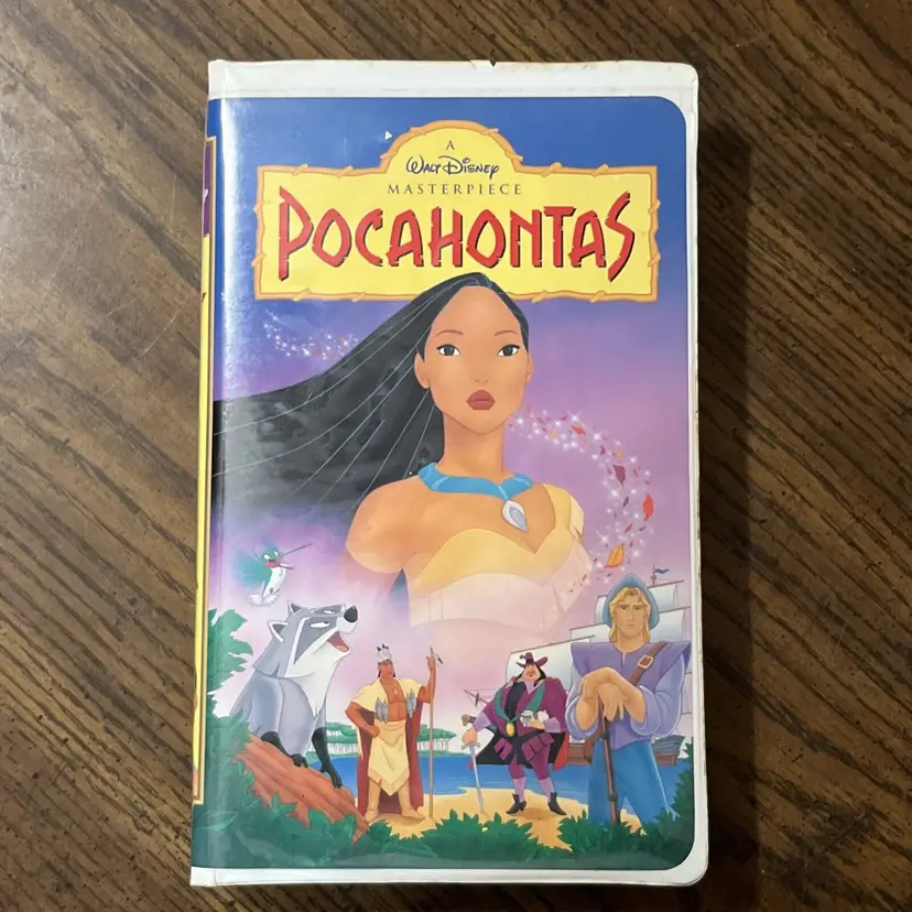 Disney Masterpiece Collection Pocahontas VHS Tape Clamshell