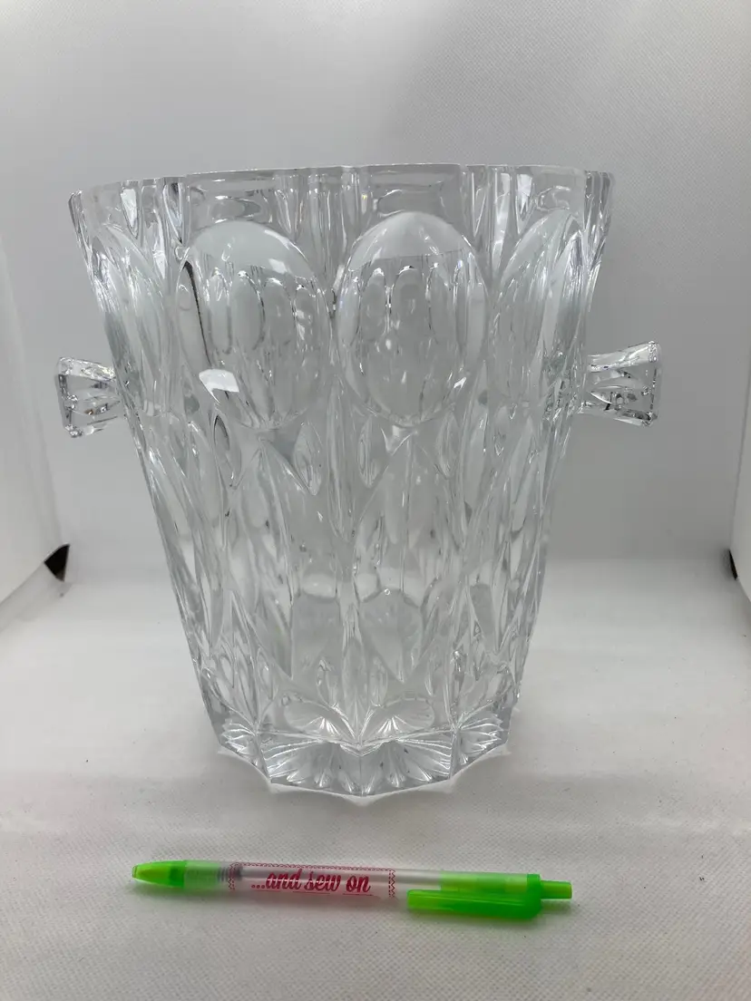 Bleikristall 24% Lead Crystal Ice Bucket Made In West Germany