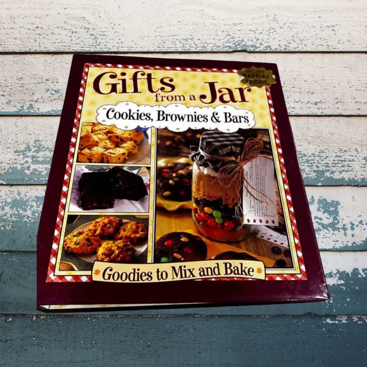 Vintage 2003 gifts from a jar, recipes cookbook, kitchen, dining hardcover