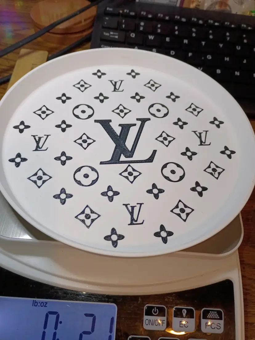 Designer-Inspired Decorative Plate