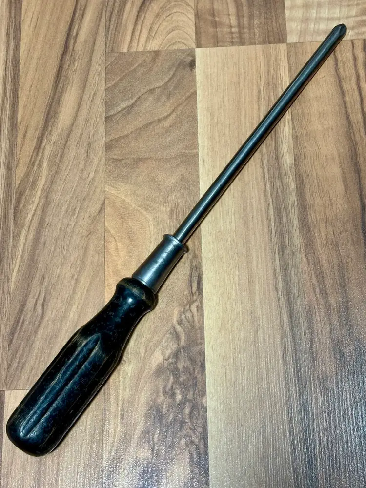 VLCHEK Hardwood Handle Phillips Screw Driver Approx. 14" Long