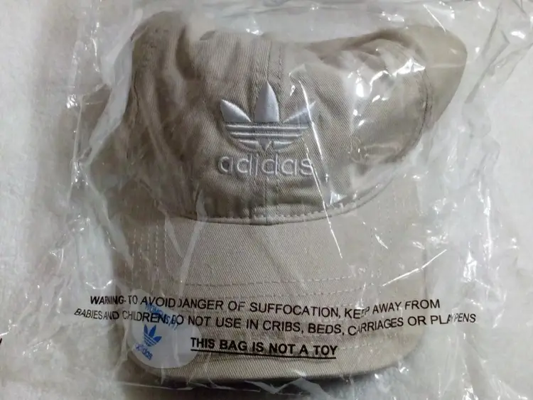 Adidas Women's NWT Originals Relaxed Strapback Khaki Cap Hat One Size