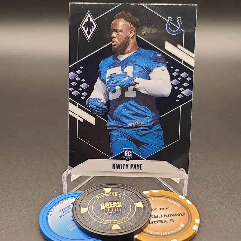 Kwity Paye Rookie 2021 Panini Phoenix Football Card #150 - Indianapolis Colts