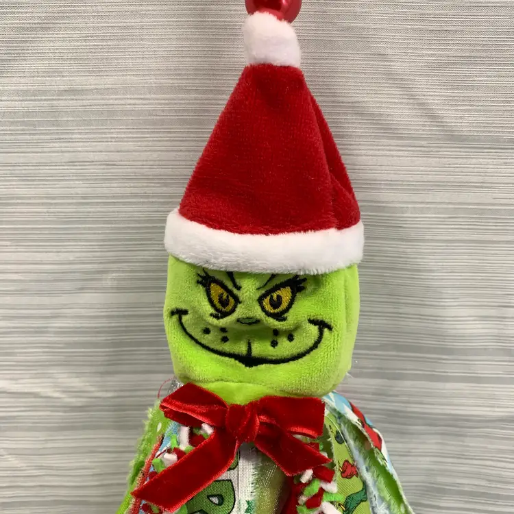 Plush Grinch Tassel Made By Me #2
