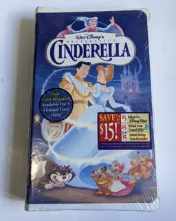 Walt Disney's Cinderella (VHS) Brand New/Sealed