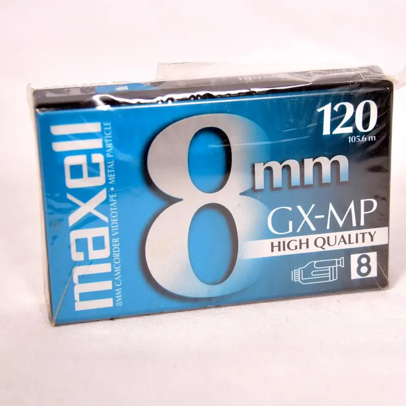 Maxell 8mm GX-MP Metal Particle Camcorder Video Tape Brand New Unopened