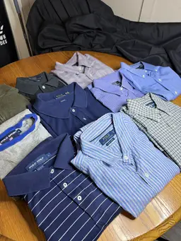 LOT OF 10 - Mens Clothing Bundle Ralph Lauren, Polo Sport, Polo Golf