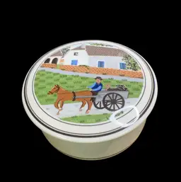 Germany 🇩🇪 Villeroy And Boch Laplau Trinket Box