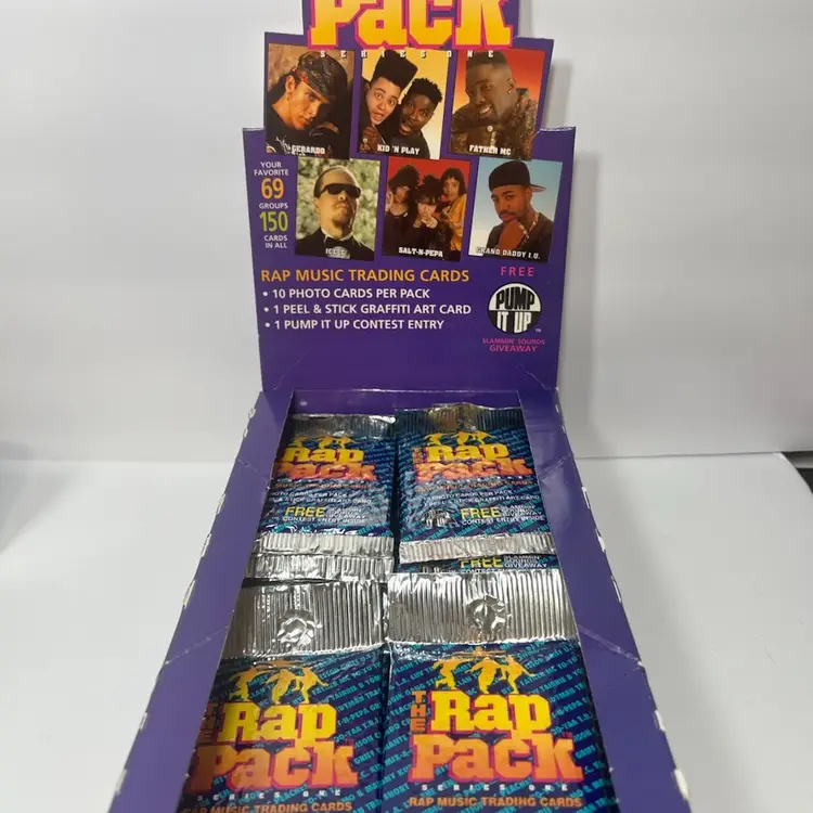 One Pack Of 1991 Rap Pack Potential Kid Rock And NWA Rookie Cards