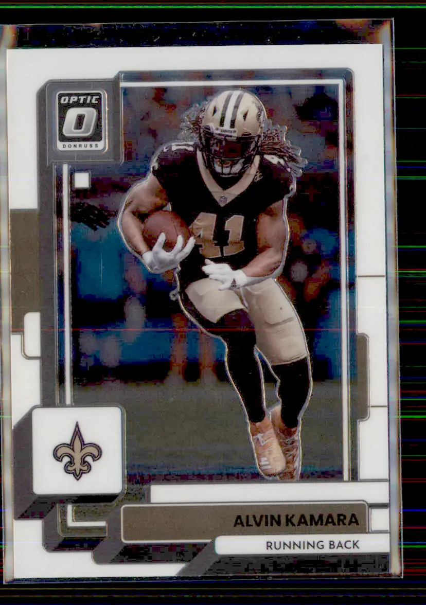 Alvin Kamara 2022 Donruss Optic #140 - New Orleans Saints - (130-168)