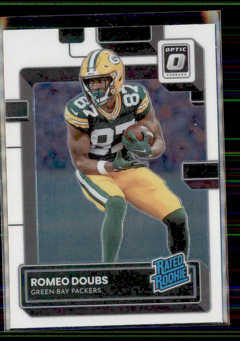 Romeo Doubs 2022 Donruss Optic #235 - Green Bay Packers - (130-255)