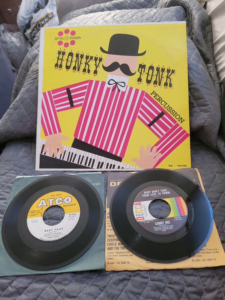 Honky tonk, bobby darin and lenney dee records