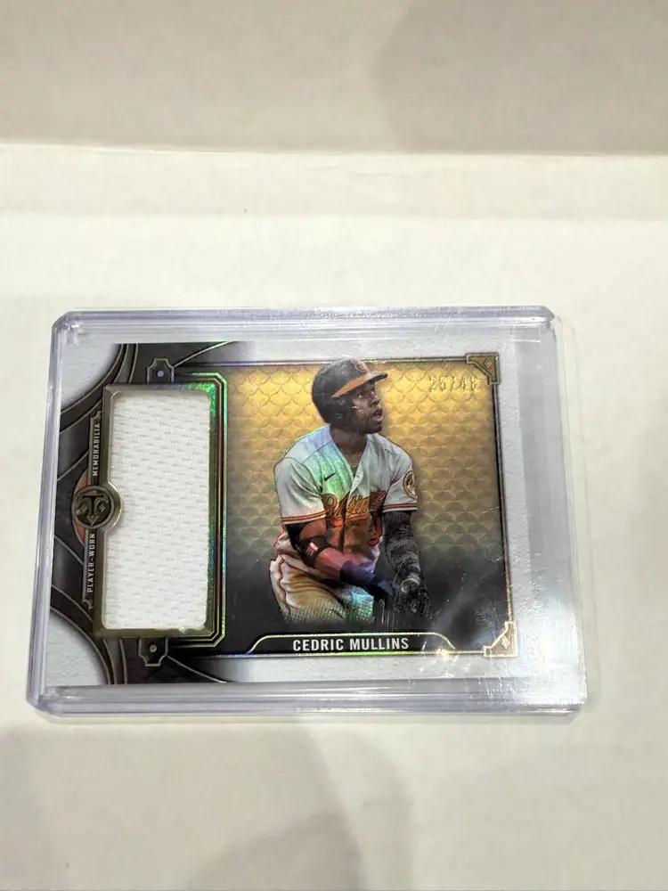 2022 Topps Triple Threads Cedric Mullins Relic /48 - Baltimore Orioles