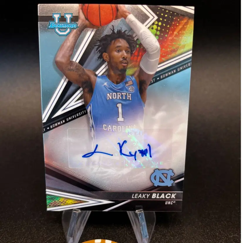 2023 Bowmans Best Leaky Black Auto Charlotte Hornets