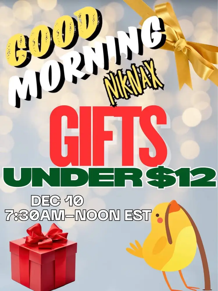 Last Minute Stocking Stuffers Good Morning Niknax with Claudine