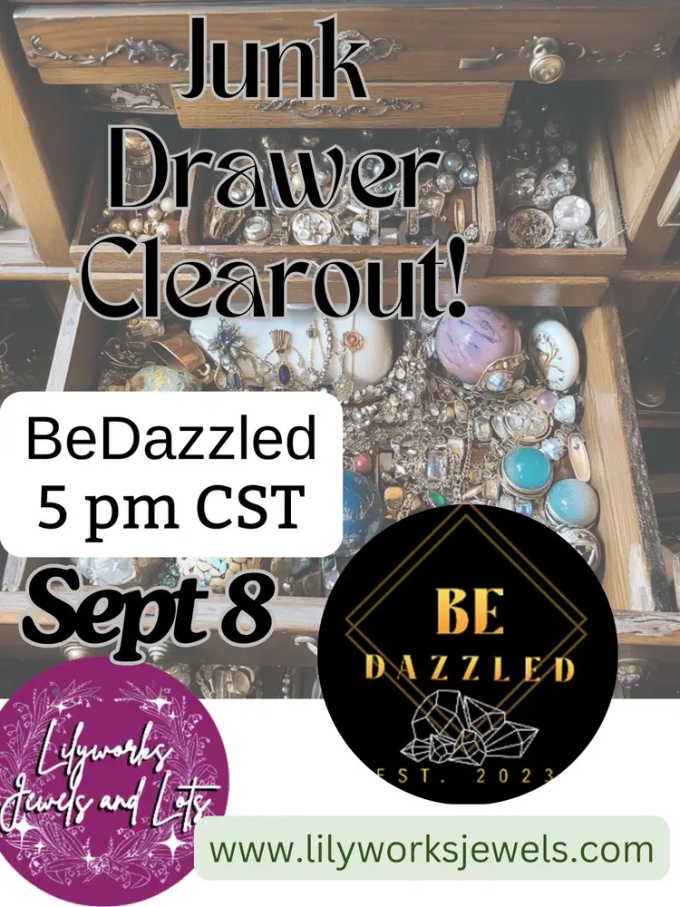Junk Drawer Clearout w/BeDazzled 🚂🥰