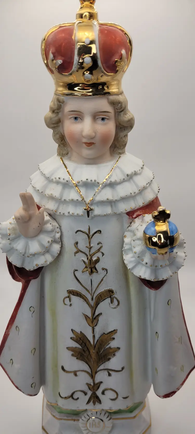 Porcelain Infant Jesus of Prague