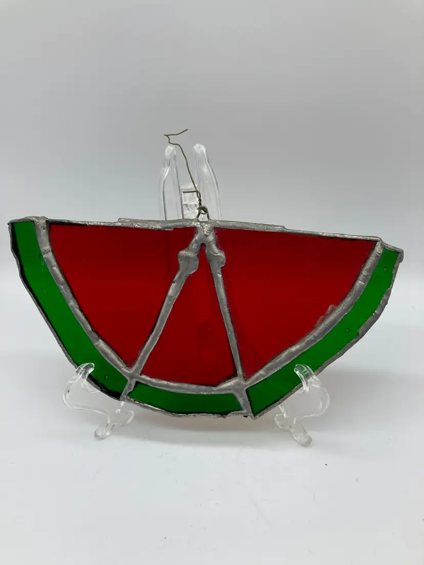 Stained glass watermelon Hobbyist Piece