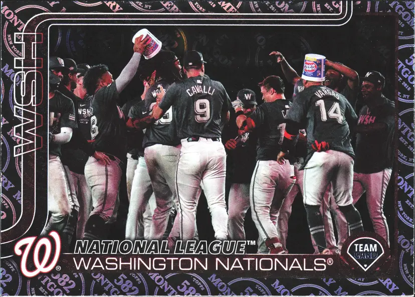 Washington Nationals - 2025 Topps 582 Montgomery Club Foil - Pick Your Card