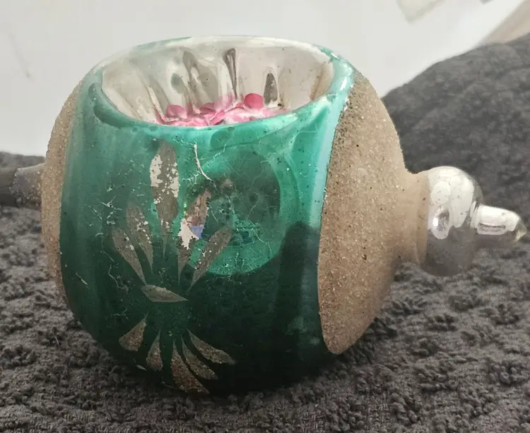 Vintage Mercury Glass Ornament