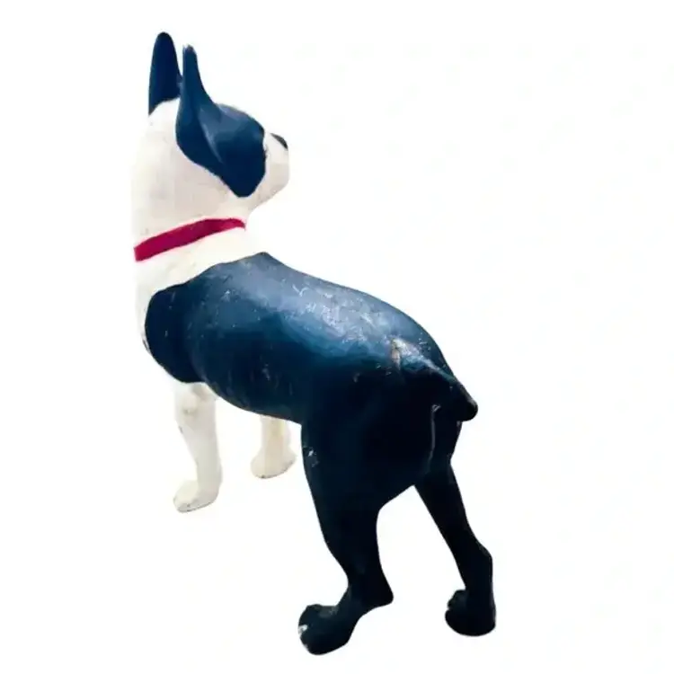 Antique Cast Iron Boston Terrier Doorstop