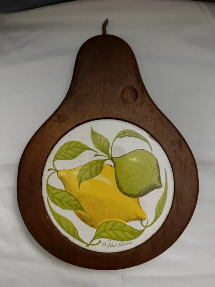 Fred Press Vintage cheese board/trivet