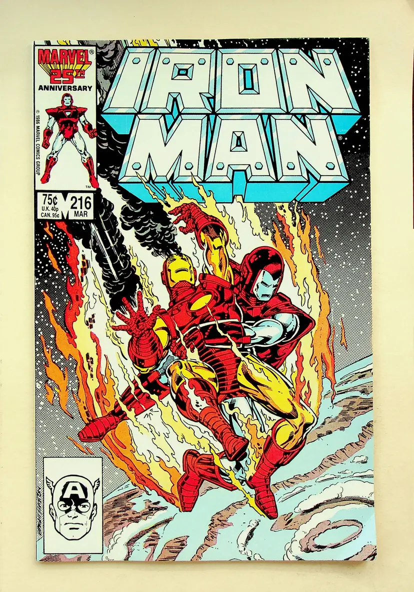 Iron Man #216 (Mar 1987, Marvel) - Very Fine/Near Mint