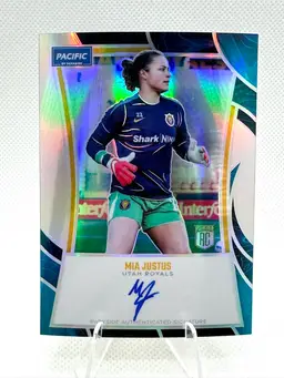 Mia Justus Auto 2025 Parkside Pacific Utah Royals