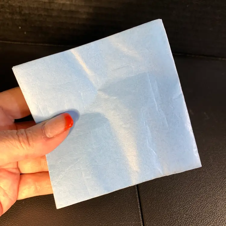 Stack of 4-inch by 4-inch Tissue Paper