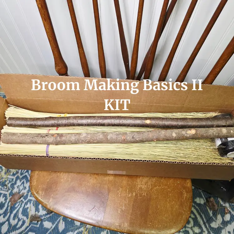 Broom Making Basics II: The Broom Sticks — Starter Kit