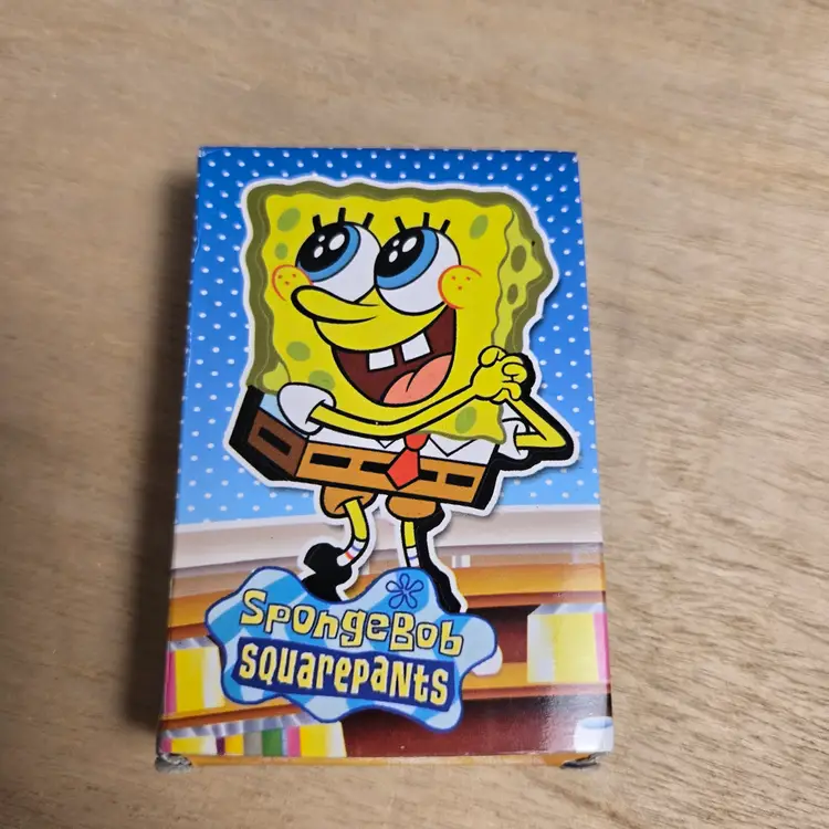 Spongebob Squarepants Big Twists playing cards RARE