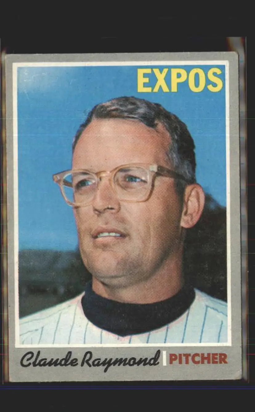 Claude Raymond 1970 Topps #268 - () - Montreal Expos