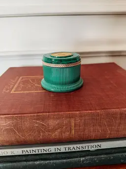 Faux Malachite Vintage Box from Avon