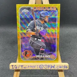 Cedric Mullins 2024 Topps Chrome /50 Baltimore Orioles