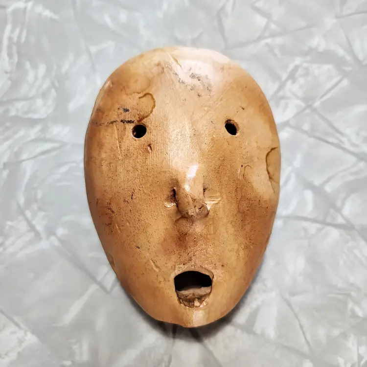 Peruvian Art Ocarina Whistle Hand Painted Clay Flute Musical Instrument